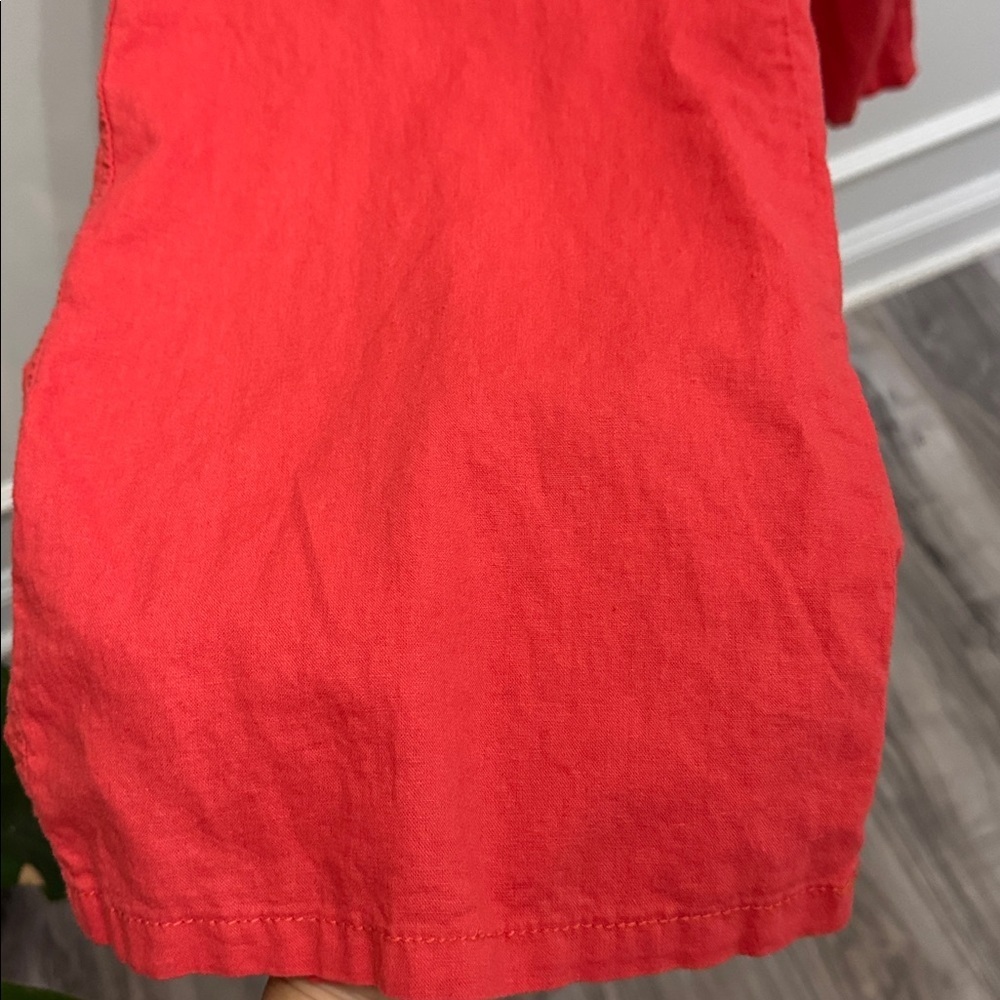 Jessica Simpson coral linen pants - Picture 7 of 9
